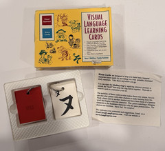 Language Express Visual Language Learning Cards Visual Japanese Kana Cards
