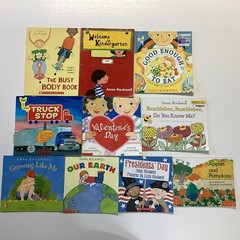 Anne Rockwell Preschool Kindergarten 10 Children’s Book Lot