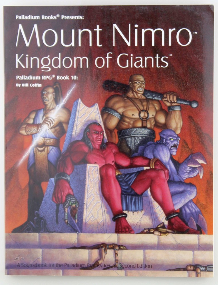 Mount Nimro: Kingdom of Giants- Palladium RPG Sourcebook, Book 10 Coffin, Bill P