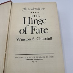 The Hinge of Fate (The Second World War Series) – Winston S Churchill Hardcover