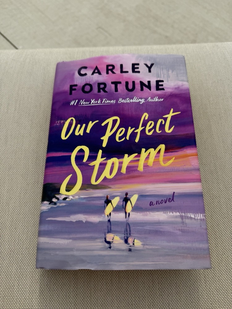 EUC Our Perfect Storm By Carley Fortune Hardback