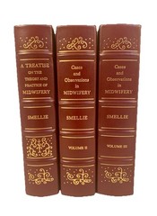 Smellie TREATISE ON THEORY & PRACTICE MIDWIFERY CASES VOLS 2 & 3 Near Mint 1990
