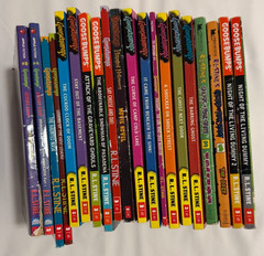 (20) Misc. Goosebumps Books – Varied Condition Most Good Condition – Kids Horror