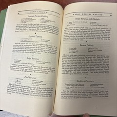 Cookbook 1931 Aunt Sammy’s Radio Recipes Revised USDA Home Economics