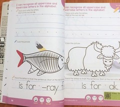 Oba’s Kindergarten Workbook | Great Condition, Writing on First 5 Pages