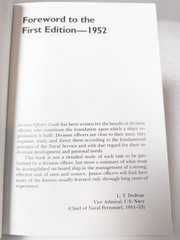 VTG Division Officer’s Guide Book 9th Edition 1989 Hardcover US Navy Coast Guard