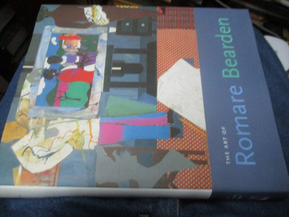 Art of Romare Bearden by Ruth E. Fine, large hardback with 334 pages. VG+