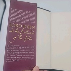 Set of 3 Lord John Novels by Diana Gabaldon: Brother Of The Blade, Private Mat..
