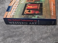 Oxford Companion to Western Art by Hugh Brigstocke (2001, LARGE Hardcover)