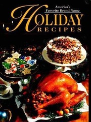 America’s Favorite Brand Name Holiday Recip- Unknown, 0785325220, hardcover, new