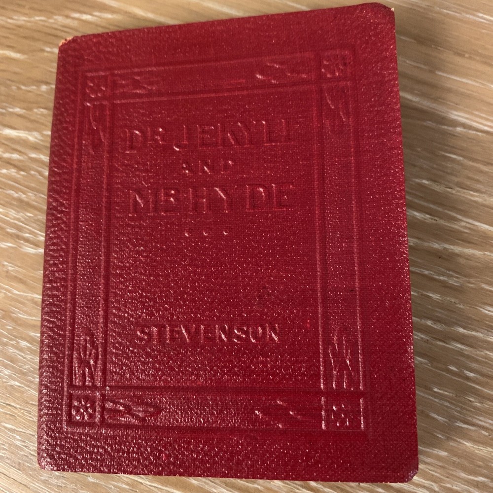 1920’s? Little Leather Library Book Dr. Jekyl And Mr. Hyde, Robert K. Haas