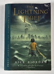 Percy Jackson and The Olympians 1-5 Set Riordan Paperback Original Cover Art
