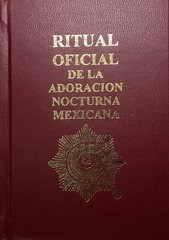 Ritual Oficial De La Adoracion Nocturna Mexicana Spanish Book Prayers Adoration