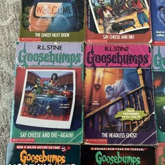 Goosebumps R.L. Stine Books Lot of 9 Scholastic Paperback 90s Horror
