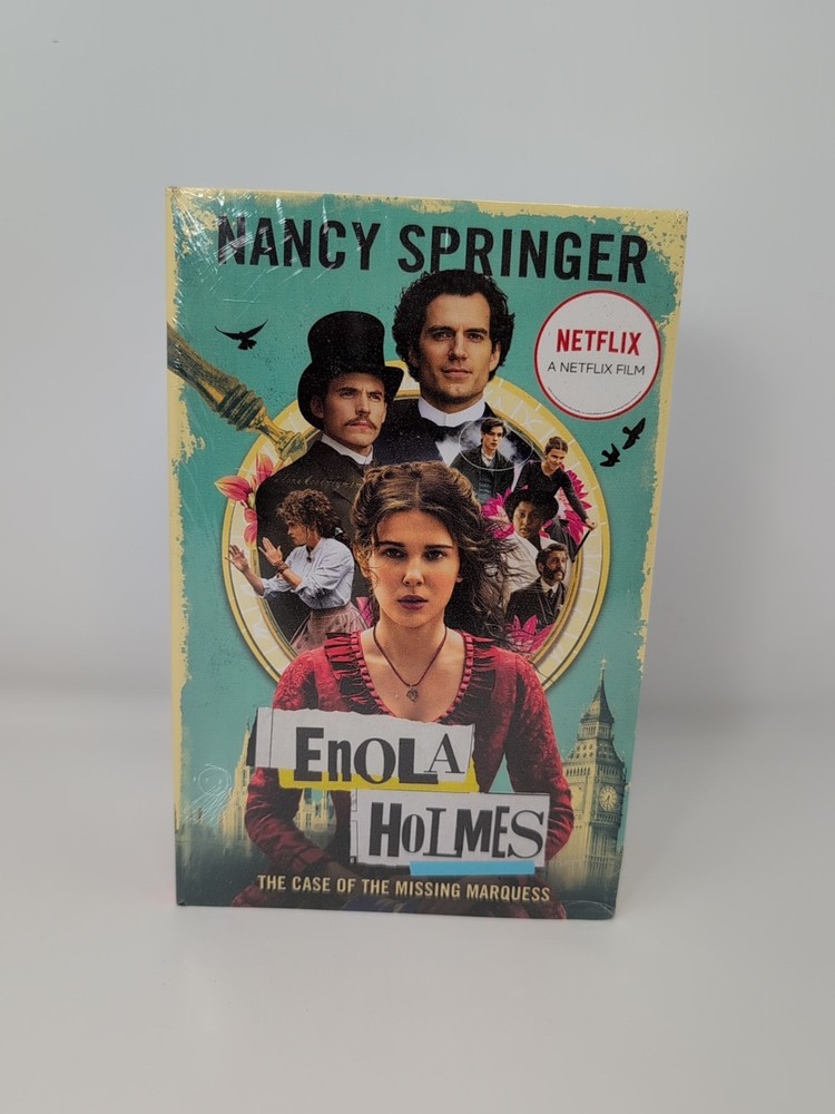 Enola Holmes Mystery Series 6 Books Collection Boxset Nancy Springer NEW Paprbck