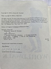 Steven M. Newman Worldwalk HC 1st Ed William Morrow (1989)