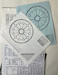 Vintage Astro*Carto*Graphy Astrology Circle Books Computer Calculations Calendar
