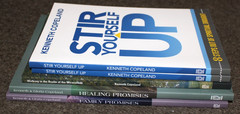 Lot (5) Kenneth Copeland Books – Healing/Family Promises, Stir Yourself, etc NEW