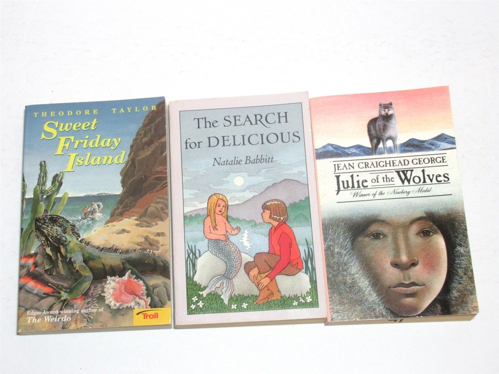 Lot 5 Vtg YA Natalie Babbitt Walter Buehr Theodore Taylor Jean Craighead George