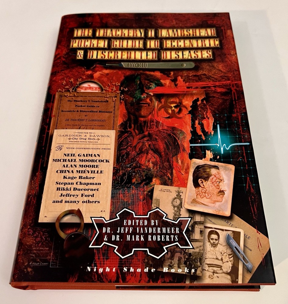 SIGNED LIMITED ED. Alan Moore Neil Gaiman The Thackery T. Lambshead Pocket Guide