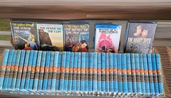 Vintage 1960s–1970s Hardy Boys Books Lot of 43 Grosset & Dunlap Blue Spine