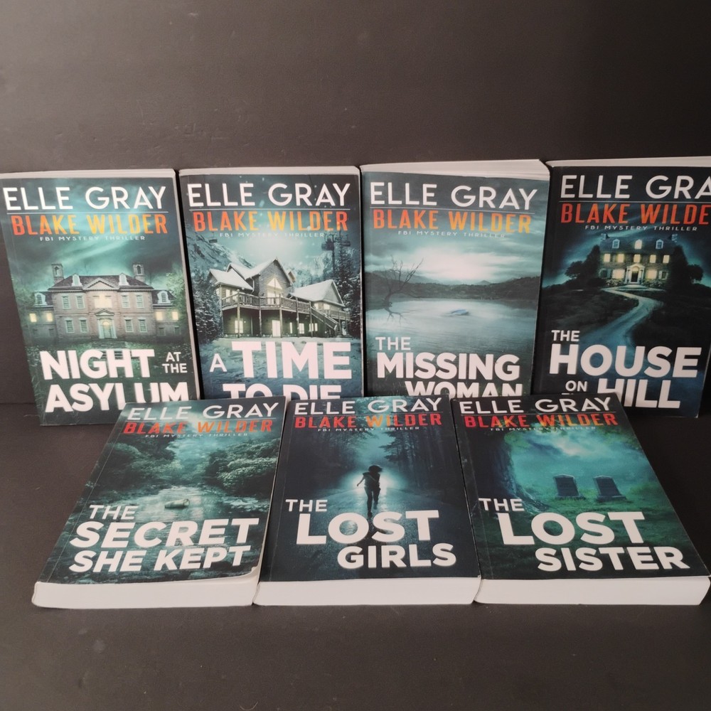 Blake Wilder: FBI Mystery Thriller Series Lot of 7 Paperback Books By Blake Wild