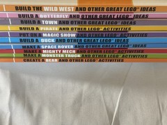 LEGO DK Building Ideas Hardcover Books 10 In The Set. Make A Mech Pirate Or Town