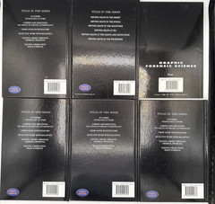 6 Graphic Forensic Science Books, Varied Titles, HC Books, B177