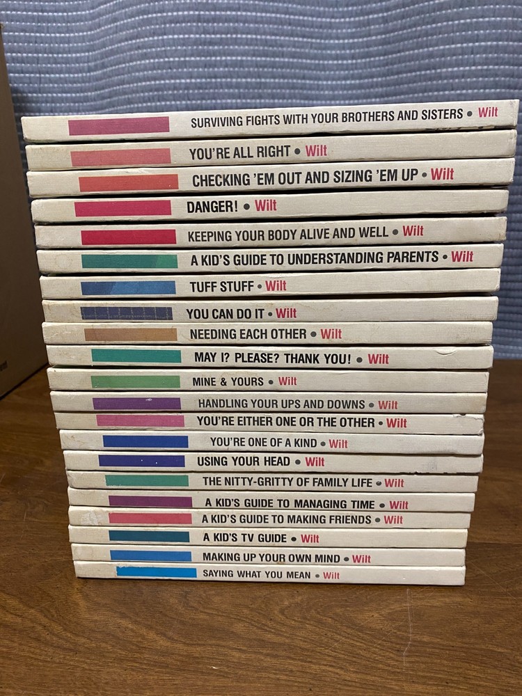Lot of 21 Joy Wilt Berry Ready-Set-Grow Books Weekly Reader 1970s
