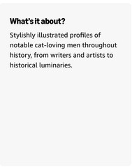 Of Cats & Men: Profiles of History’s Great Cat Loving Artists, Writers, Thinkers