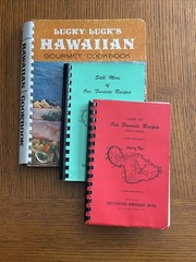 Lucky Luck’s Hawaiian Gourmet Cookbook 1971 1st Print 332 Pages + 2 More Books