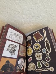 Chartwell Books Monsters, Mayhem & Myths Sticker Book Hardcover 500+ Stickers 8…