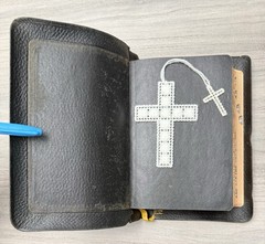 National KJV Bible 1939 Master Guide; Black GENUINE Leather; Indexed; Red Letter