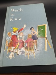 Child Horizons Books: Words To Know – 1972 Illustrated Hardcover Book – Vintage