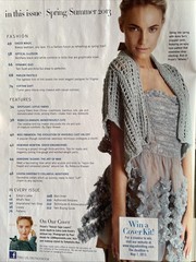 Vintage Vogue Knitting International Magazine Spring Summer 2013 New 112 pages