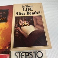 6 Vintage Christian Books, Steps To Christ, Revelations, Life After Death Etc.