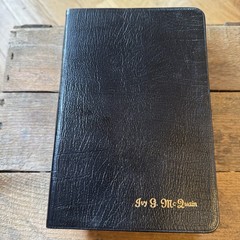 1945 Scofield Reference Bible, KJV Genuine Cowhide Leather, w/ Box Oxford 178x