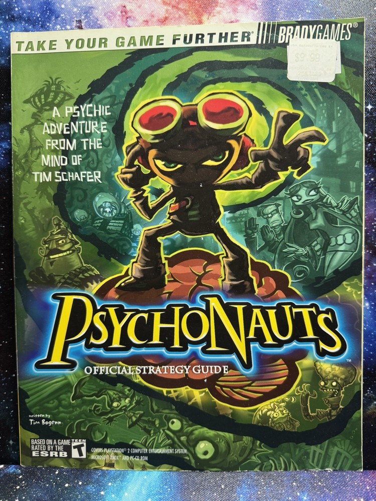 Psychonauts Official Strategy Guide (2005, Trade Paperback)