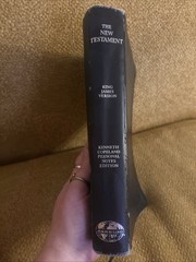 The New Testament KJV BIBLE Kenneth Copeland Personal Notes Edition Faux Leather