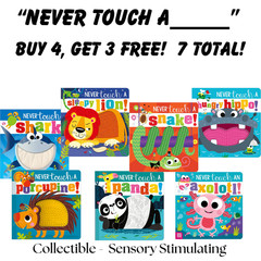 NEW Never Touch A___ Books! Get All 7 for the Price of 4! Buy 4, Get 3 Free!