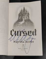 Signed Marissa Meyer Cursed Square Fish Softcover Near Fine Condition