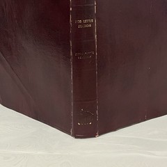 Holy Bible Concordance KJV Red Letter Edition 1973 Burgundy Word Aflame Press