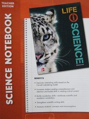 Teacher Edition Science Notebook Life i Science