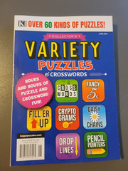 Collector’s Variety Puzzles & Crosswords by Kappa – Over 60 Kinds of Puzzles!