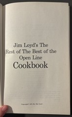 1970s-2010s TV & Radio Show Cookbook Lot, The Open Line & Cook’s County