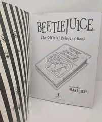 Beetlejuice : The Official Coloring Book, Paperback by Robert Alan, No Box