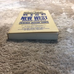 Rise Of The New West 1819–1829 Frederick Jackson Turner 1968 Collier Books