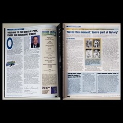 1998 Tampa Bay Devil Rays Bundle (Inaugural Program/Pocket Schedule/News) MLB