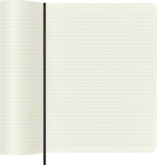 Moleskine Classic Notebook, Extra Large, Ruled, Black, Soft Cover (7.5 x 10)