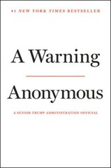 A Warning – Hardcover By Anonymous – GOOD